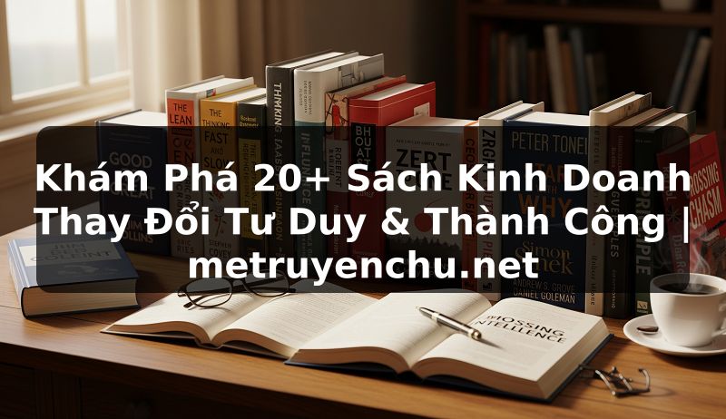 Khám Phá 20+ Sách Kinh Doanh Thay Đổi Tư Duy & Thành Công | metruyenchu.net